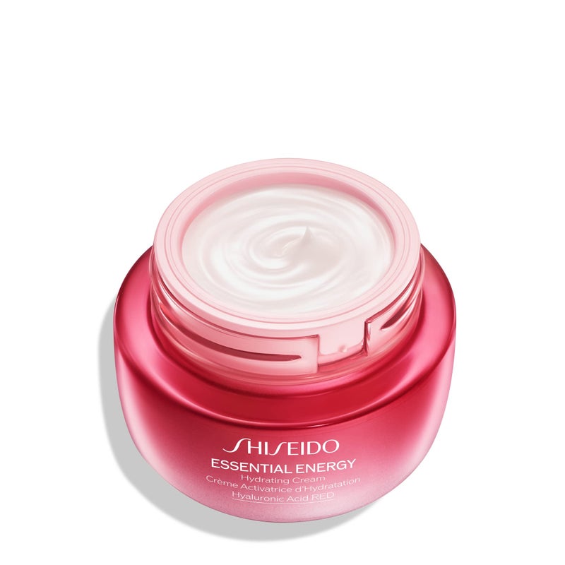 Shiseido Essential Energy Hydrating Cream - 50 mL - Visibly Reduces the Look of Pores & Fine Lines - With Hyaluronic Acid - 24-Hour Hydration - Vegan - All Skin Types - Image 2