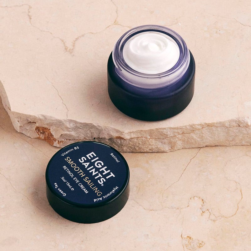 Eight Saints Retinol Eye Cream, Natural & Organic, For Smoothing Fine Lines and Wrinkles and Improve Skin Tone, 0.5 Ounces - Image 4