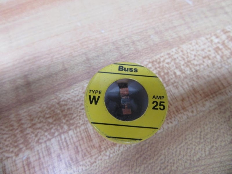 Bussmann W-25 Plug Fuse W25 Buss (Pack of 4) - Image 3