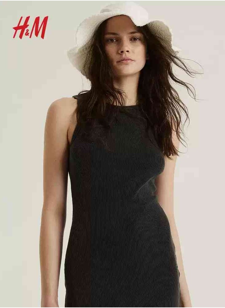 H and M - HM Women's New Loose Lightweight Comfortable And Fashionable Dress - Image 1
