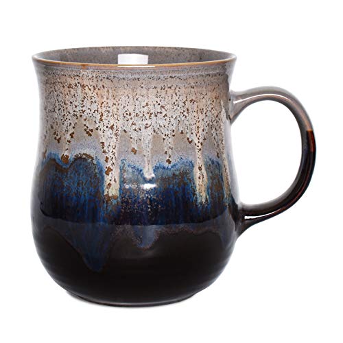 Bosmarlin Large Ceramic Coffee Mug, Big Tea Cup for Office and Home, 21 Oz, Dishwasher and Microwave Safe, 1 PCS - Image 1
