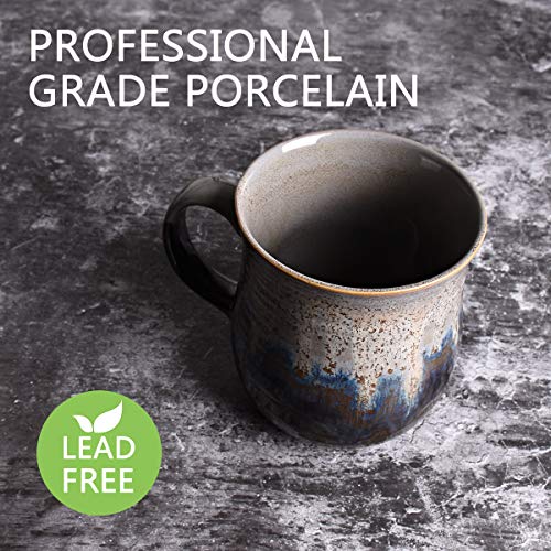 Bosmarlin Large Ceramic Coffee Mug, Big Tea Cup for Office and Home, 21 Oz, Dishwasher and Microwave Safe, 1 PCS - Image 3