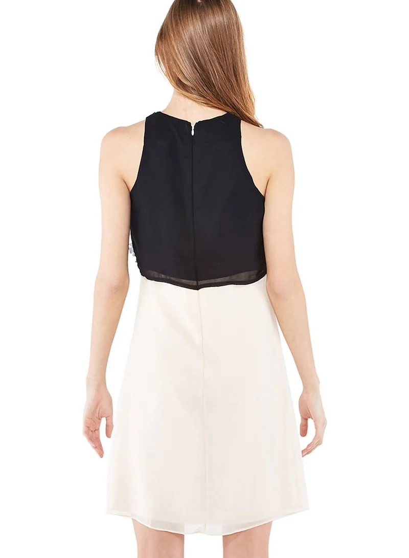 Little Mistress Floral Applique Dress