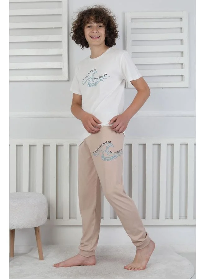 Zuzunga We Can Adjust The Printed Boys' Pajama Set.