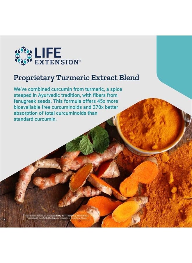 Life Extension - Curcumin Elite Turmeric Extract, 90 Veg Capsules - Image 1