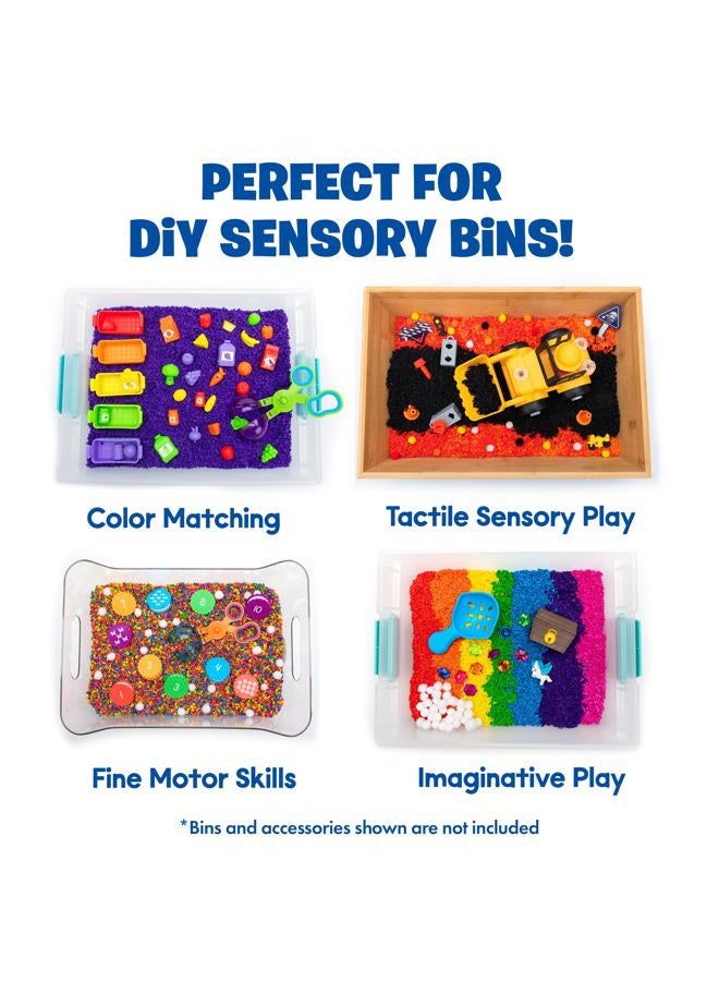 Educational Insights Playfoam Pluffle for Sensory Bins with 8 Colors, Set of 8, Ages 3+ - Image 3