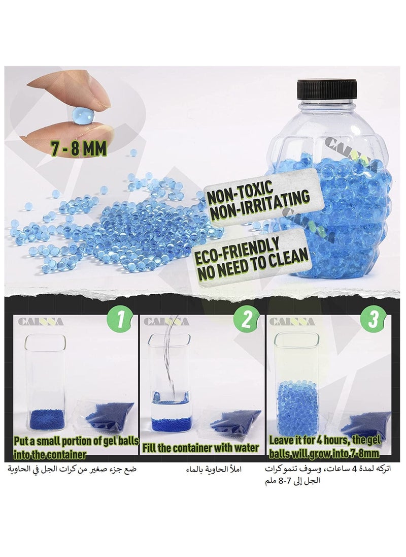 Generic - Electric Gun Mini AK47 Blaster Gel Water with 1000 Eco-Friendly Crystal Balls - Image 1