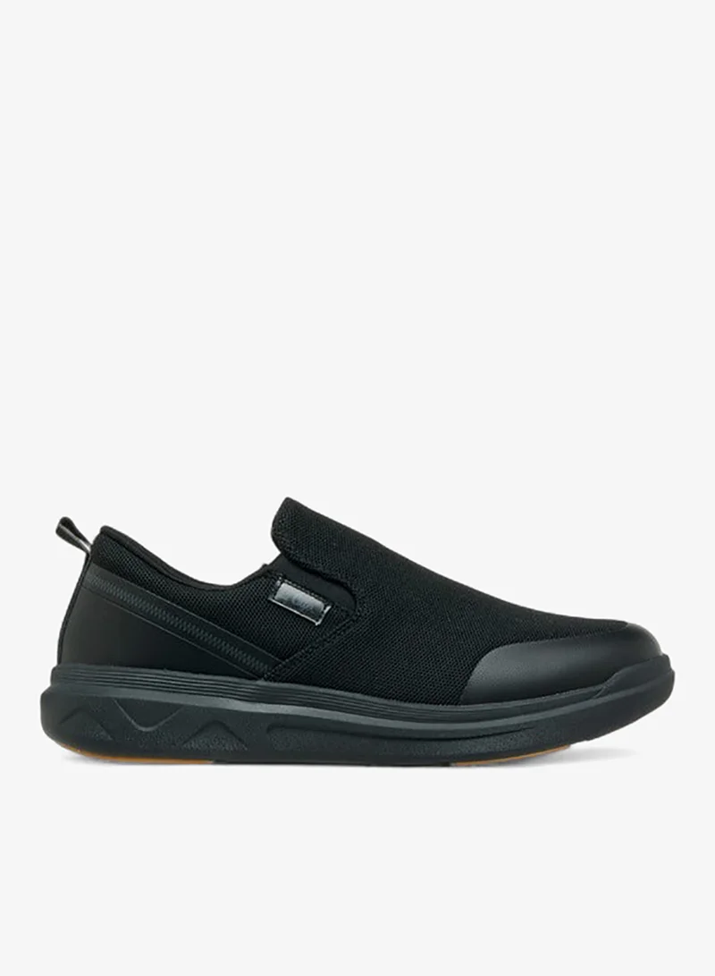 Men's Textured Slip-On Loafers