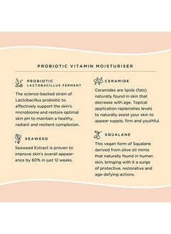 JSHealth Face Moisturizer For Women And Men Ceramide Moisturizer Face Cream Hydrating Face Lotion For Dry Skin With Probiotics  - Image 3