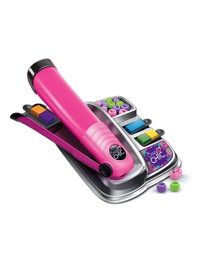 Clementoni Clementoni Crazy Chic Trendy Hairtsyles | Styling-Hair Kit |Temporary Hair Color | Do it Youself | Pretend Play | Arts & Crafts | Easy to Use | Develops Fine Motor Skills & Creativity | Colorful | Fashionable | Perfect Gift for Fashion Lovers!  - Image 2