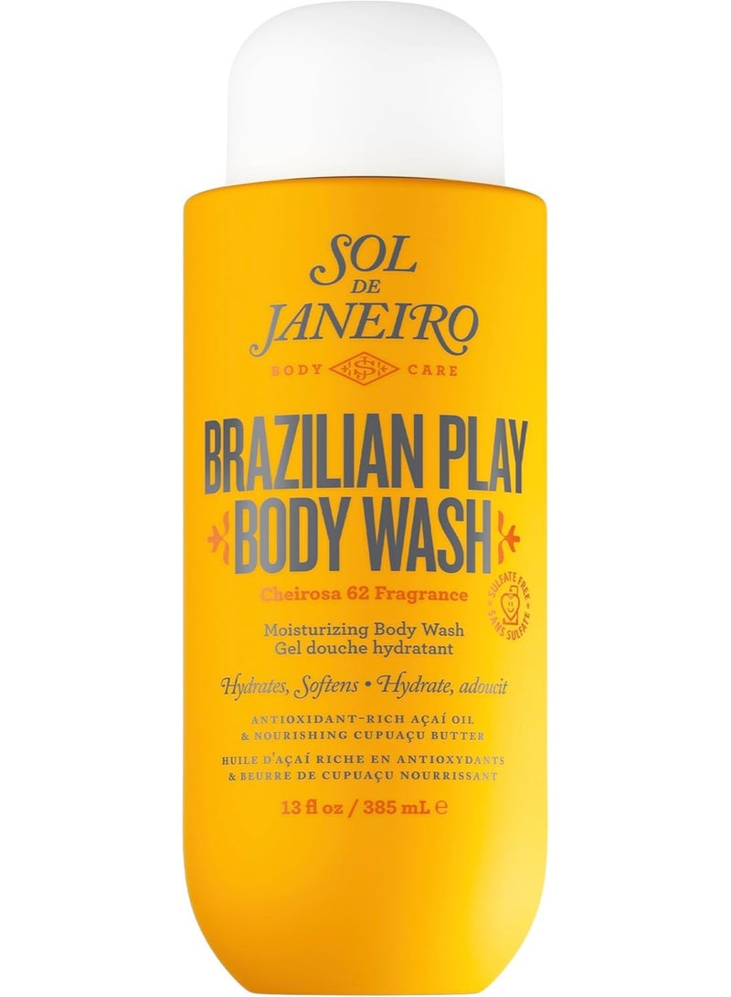 سول دي جانيرو جل استحمام مرطب للجسم فور بلاي من سول دو جانيرو، 385 ملليلتر - Image 1