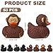 Guiqulai 50pcs Sasquatch Rubber Ducks for Jeep Funny Sasquatch Rubber Bath Toys Birthday Party Favors for Cruise Ships BlackBrown - Image 4