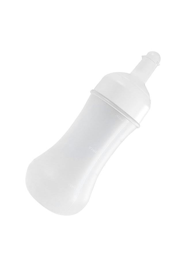 Thoraya - Sauce Squeeze Bottle Scale Marked Volume Control Avoid Waste Squirt Bottles for Ketchup Salad Dressing 350ml - Image 1