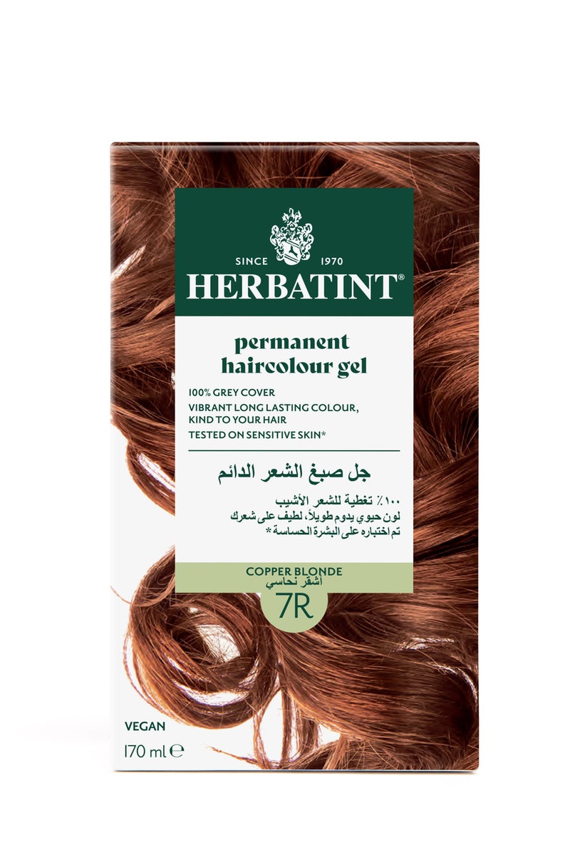Herbatint Hair Color 7R Copper Blonde - Image 1