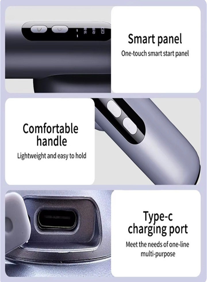 نسخة مطورة، مشط تدليك فروة الرأس الكهربائي المحمول، وظيفة ذرات الزيوت العطرية الفريدة، تدليك فروة الرأس مع تغذية الشعر، تدليك عميق، تخفيف ضغط الرأس، استرخاء العضلات - Image 5