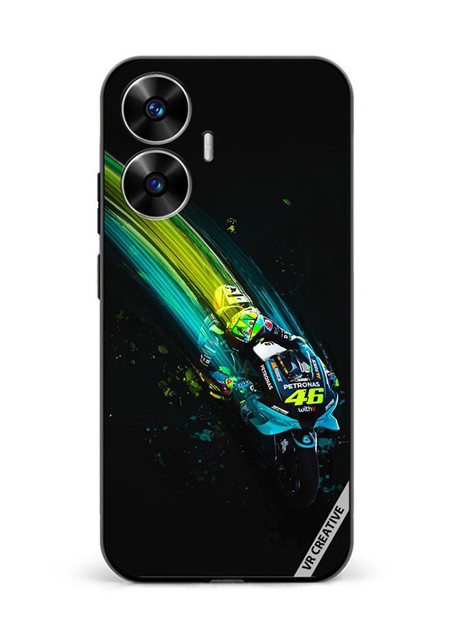VR CREATIVE Protective Case Cover For Realme C55 Bike Design Multicolour - Image 1