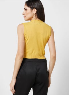 ELLA Sleeveless Sweater Vest  - Image 2