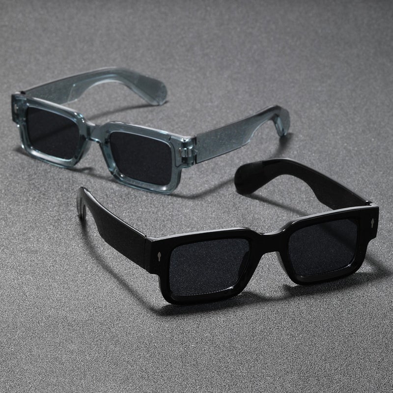 Fashion Square Sunglasses 2-Pack UV400 - Image 4