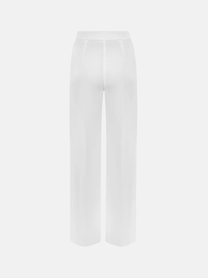Lichi  Viscose trousers with asymmetrical waist ties for Women | Best Price UAE