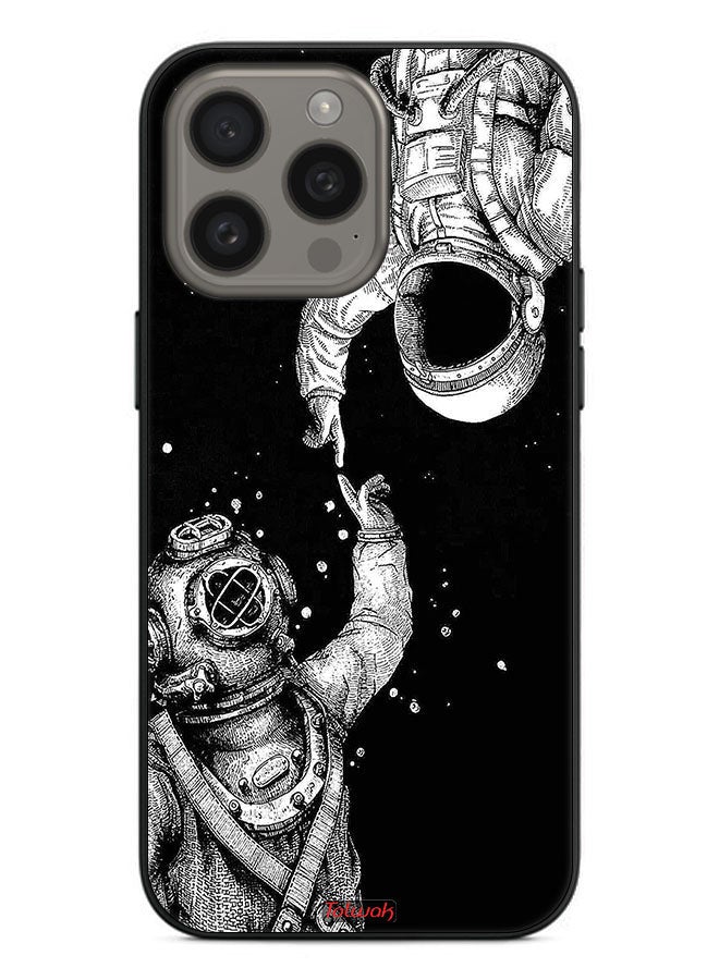 Tolwak Apple iPhone 15 Pro Protective Case Cover Astronauts - Image 2