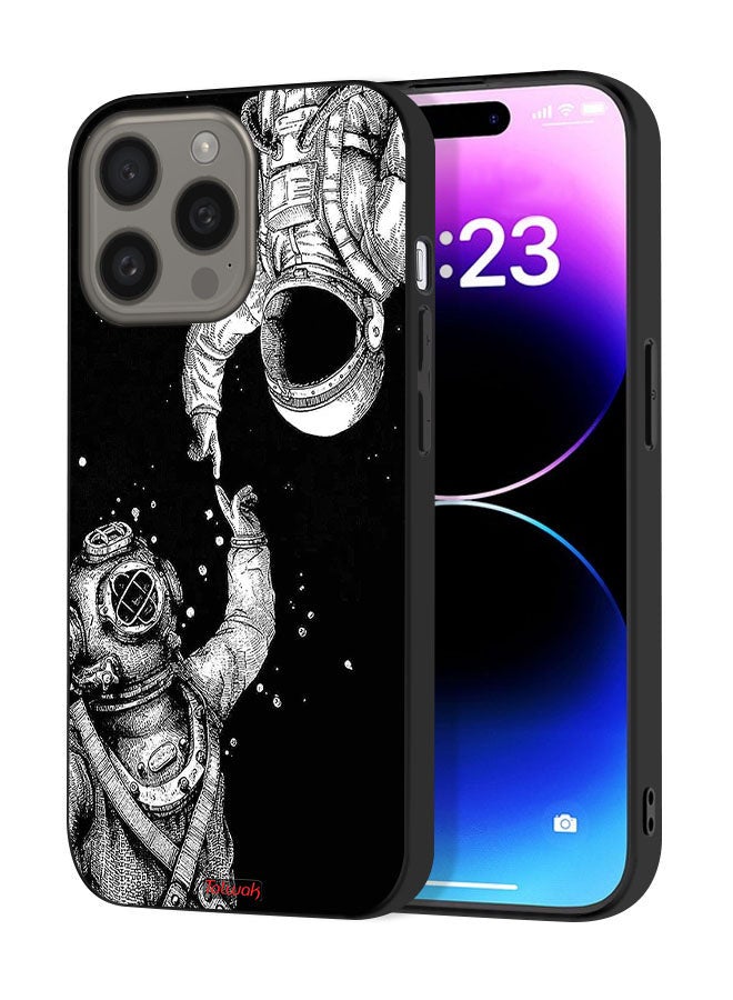 Tolwak Apple iPhone 15 Pro Protective Case Cover Astronauts - Image 1