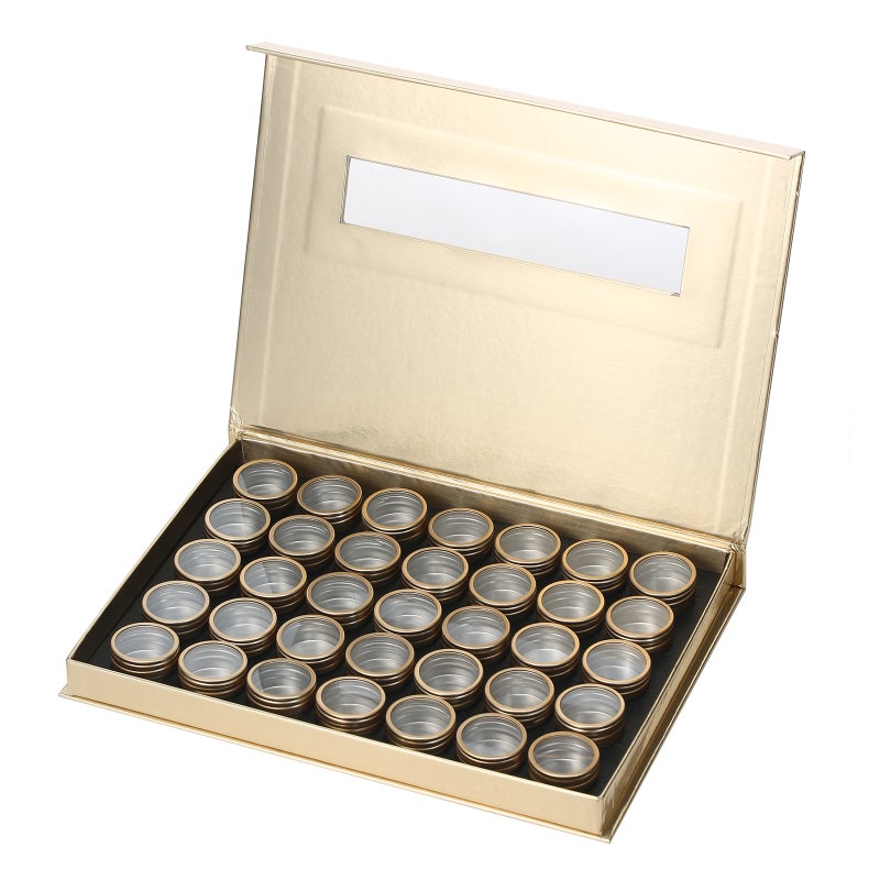 Aluminum Organizer Box Beads Rhinestones Storage Containers Jewelry Box for Holding Sequins False Nail Tips Nail Art DIY Crafts Diamond Painting Accessories Holder Container - Image 1