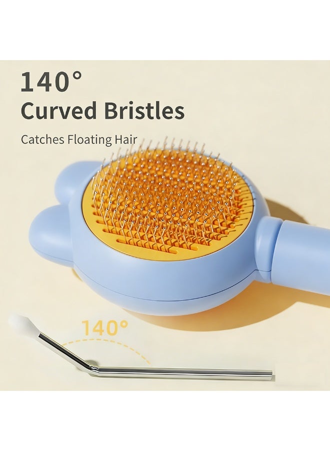 إيبت فرشاة تنظيف ذاتية للقطط والكلاب الصغيرة - لون أزرق - Image 2