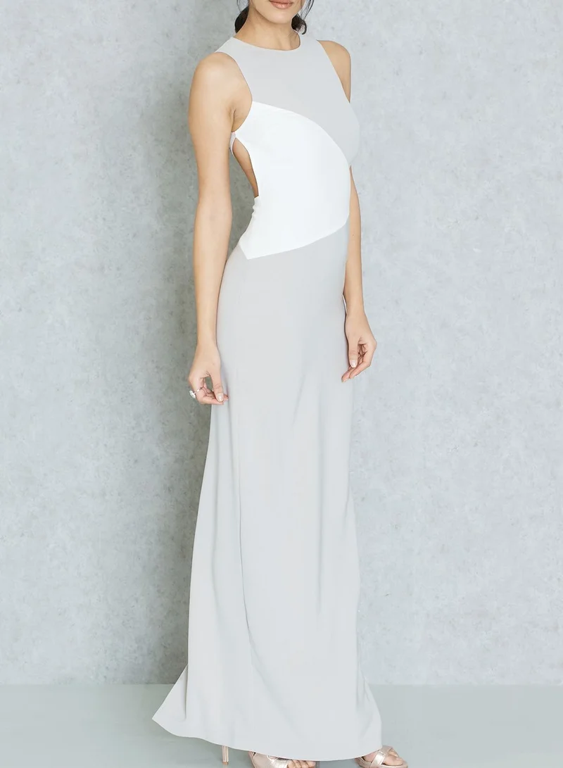 AQ/AQ Colourblock Maxi Dress