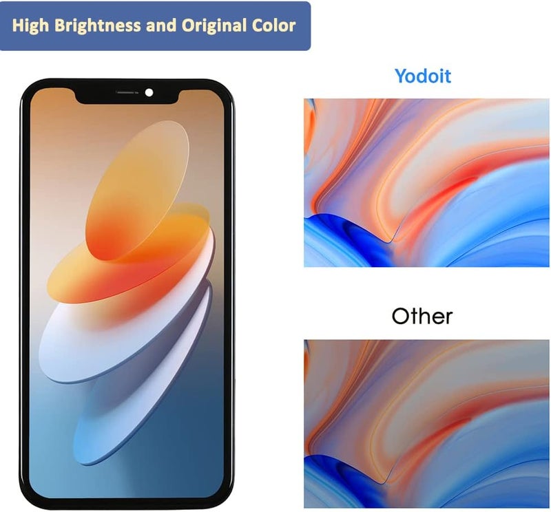 Yodoit for iPhone XR Screen Replacement 6.1 Inch LCD Display Touch Digitizer with Tool Kit, Compatible with Model A1984, A2105, A2106, A2107 - Image 4
