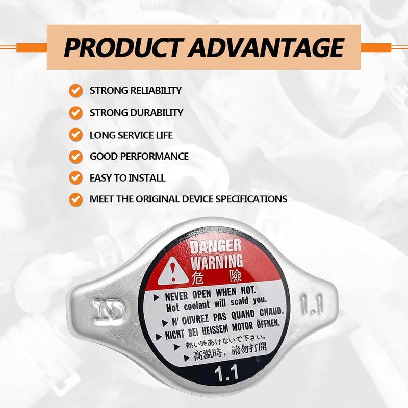 NOTISH Radiator Cap Cover for Honda Vehicles - Image 4