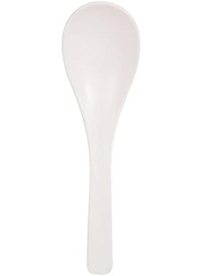 دينويل ملعقة تقديم ميلامين بيضاء، 9.75 بوصة، Dws5014W، قطعة واحدة - Image 2