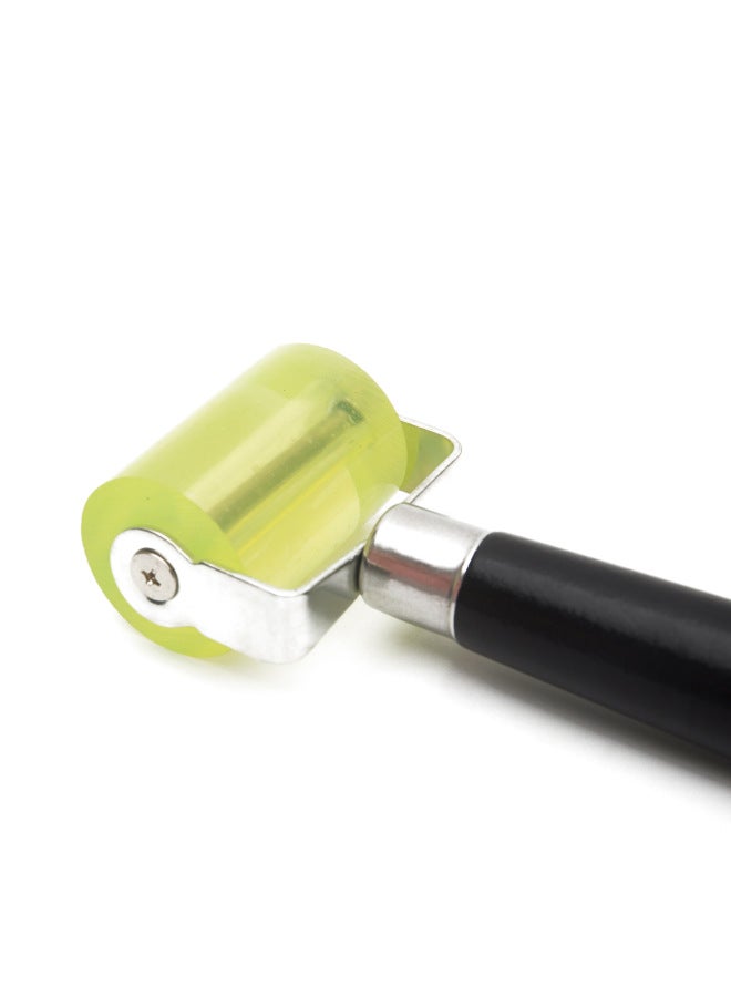 Car Shock-absorbing Board Construction Pressure Roller Audio Sound Insulation Cotton Wallpaper Film Fit Flattening Rubber Roller Direct Sales-Specifications:Large Size 17.5*5 - Image 1