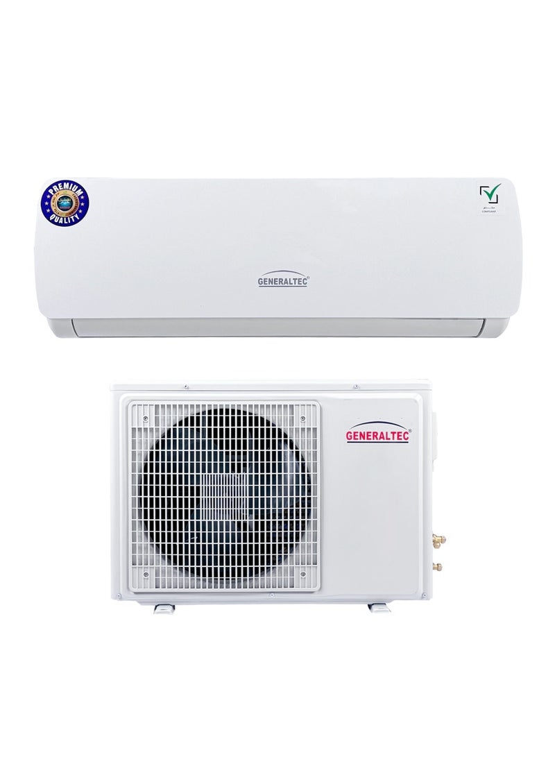 GENERALTEC Generaltec 2.5 Ton Split Air Conditioner with Rotary Compressor T3 – 5 Years Compressor Warranty, 4-Way Swing, Golden Fin, Remote Control  - Image 3