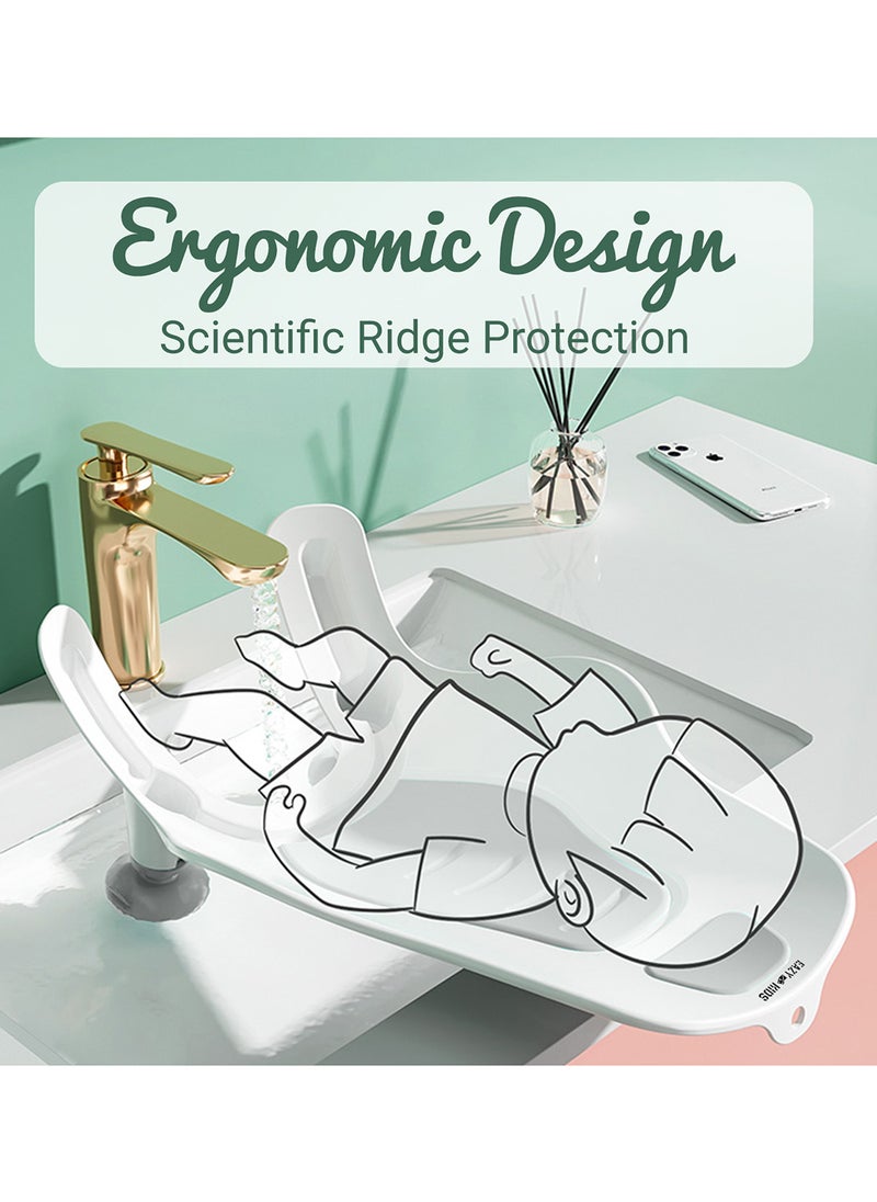 Eazy Kids 2 - In - 1 Sink Bath Support Tub And Cleaning Station - Grey  - Image 4