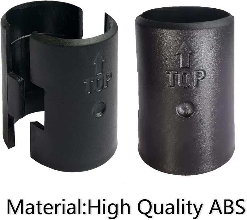 WAFJAMF 26 Pack Wire Shelving Shelf Lock Clips for 1" Post- Shelving Sleeves Replacements for Wire Shelving System - Image 3