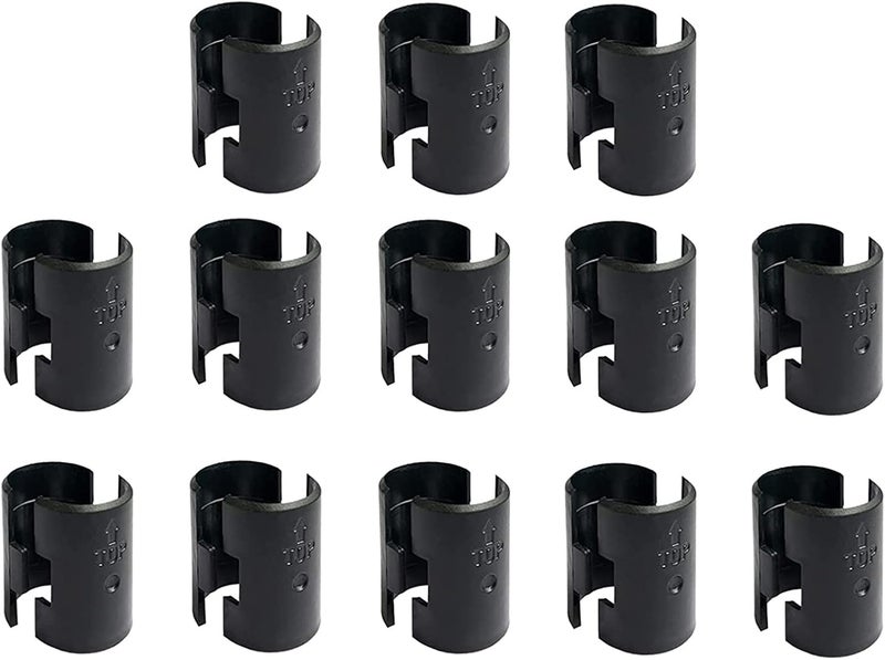 WAFJAMF 26 Pack Wire Shelving Shelf Lock Clips for 1" Post- Shelving Sleeves Replacements for Wire Shelving System - Image 1