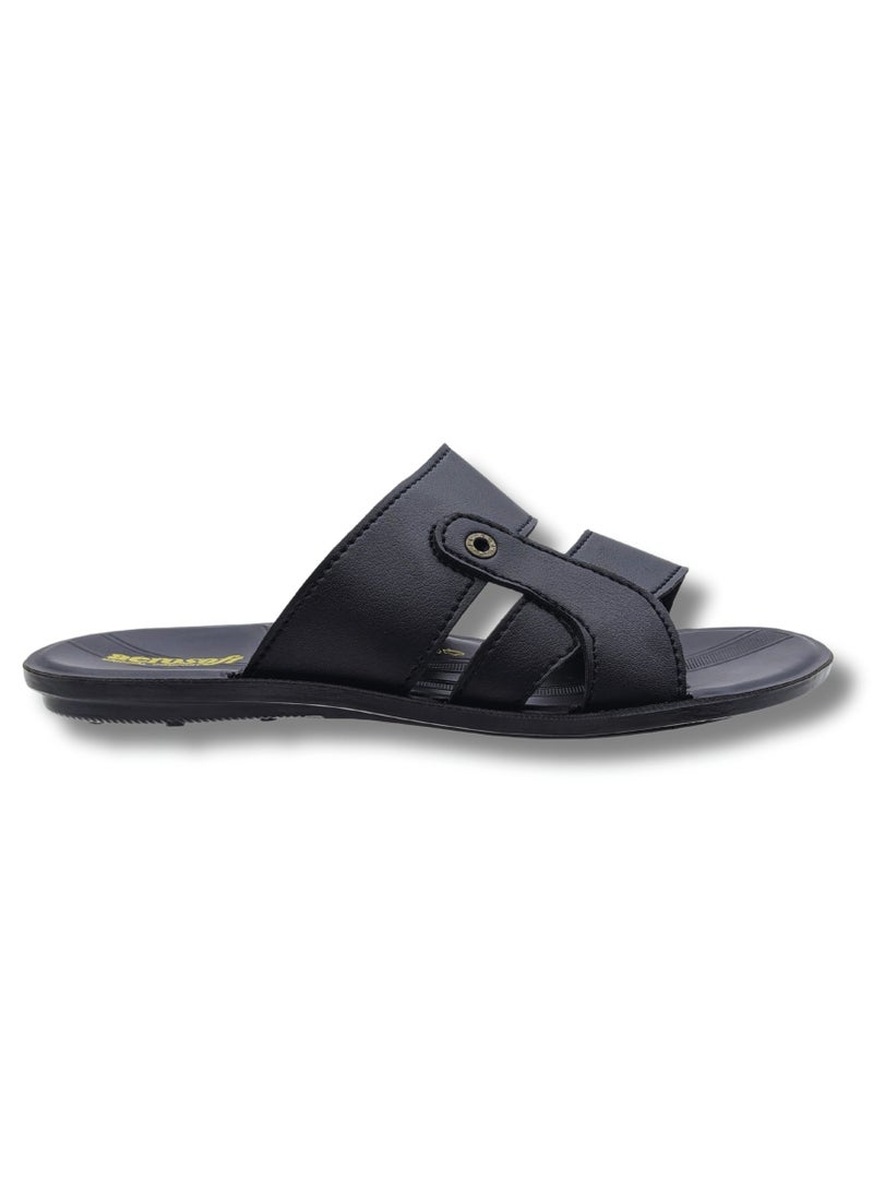 ايروسوفت شبشب رجالي من شركة إيروسوفت P4018 باللون الأسود - Image 3