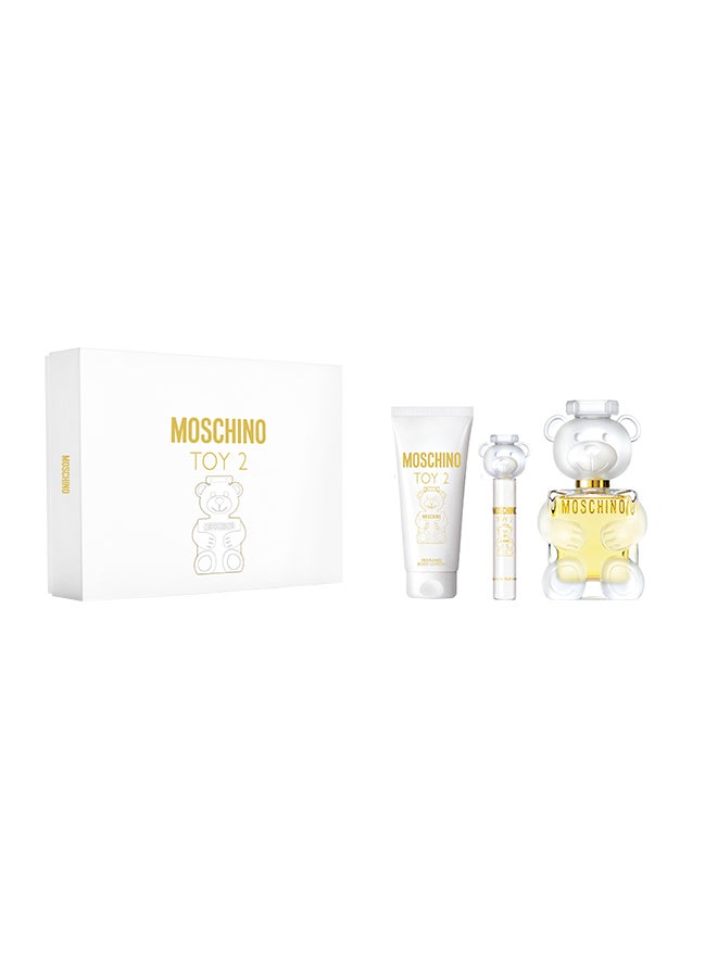 Moschino Toy 2 Gift Set (Edp 100ml + Body Lotion 100ml + Edp 10ml) 210ml