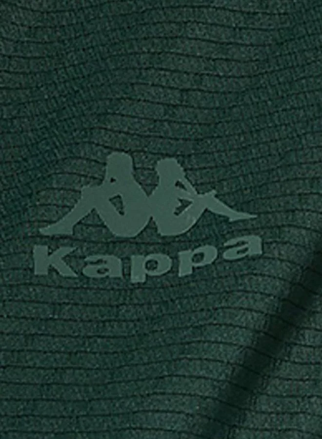 Kappa Kappa Textured Zip Through Hoodie