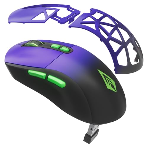 Archer Tech Lab Bluetooth Wireless Pro Gaming Mouse (BT 5.3/2.4GHz/ Wired) PixArt PAW3311 Sensor, DPI (1000-13800)~1000Hz, 300 IPS Tracking 35G Acceleration|7 RGB+7 Buttons|PC Laptop Mouse(Hawkeye) - Image 1