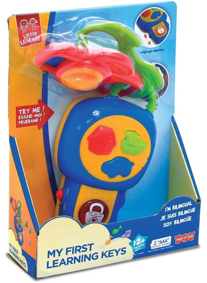 Happy Kids المتعلمون الصغار مفتاحي المتحدث الأول - يعلم الكلمات الأولى، الأضواء والأصوات، ثنائي اللغة، 12 شهرًا وما فوق - Image 3