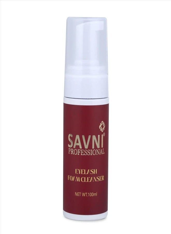 Savni Professional Eyelash Extension Foam Cleanser, 100ml - Image 1
