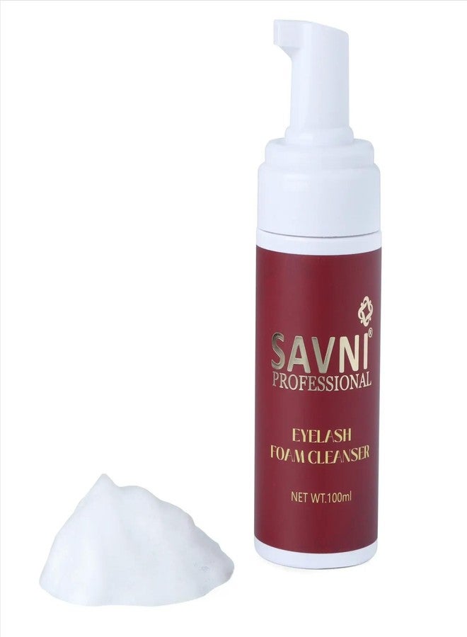 Savni Professional Eyelash Extension Foam Cleanser, 100ml - Image 2