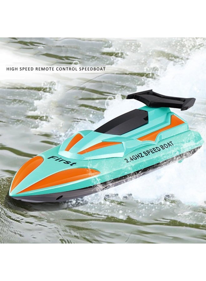 RC Remote Control Boats, Waterproof Remote Control Boat with 2.4GHz High-Speed Controller - Image 2