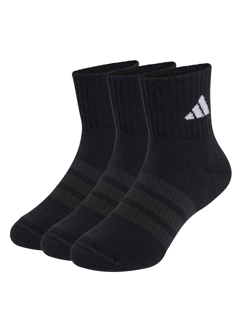 Adidas Cushioned Sportswear Ankle Socks 3 Pair Pack - Image 1