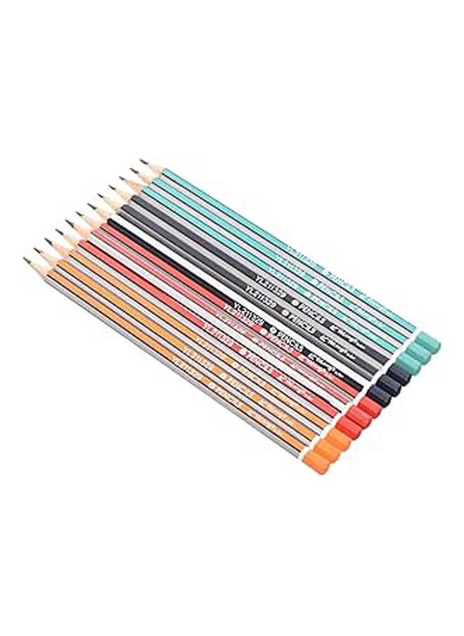 YALONG Pencil HB Suitable For Classroom Multicolour  - Image 1