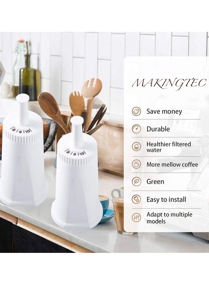 SOLARAE 2 Pack of Replacement Water Filter for Breville Claro Swiss Espresso Coffee Machine - Compare to Part #BES008WHT0NUC1 - Image 4