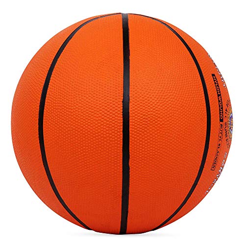 Cosco Rubber Dribble Basket Balls (5, Orange) - Image 3