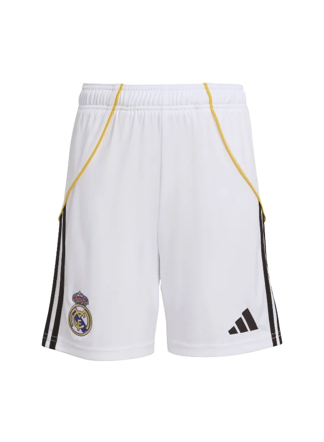Adidas Adidas Real H Sho Y White Shorts (1/4) Shorts For Kids