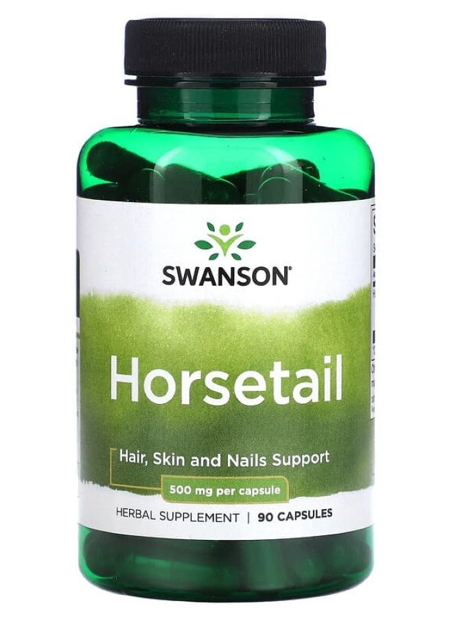 SWANSON Horsetail 500 mg 90 Caps 